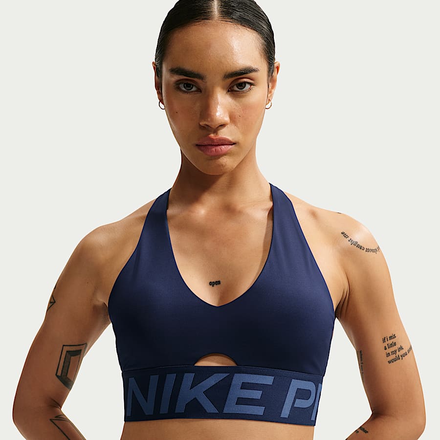 nike high neck sports bra