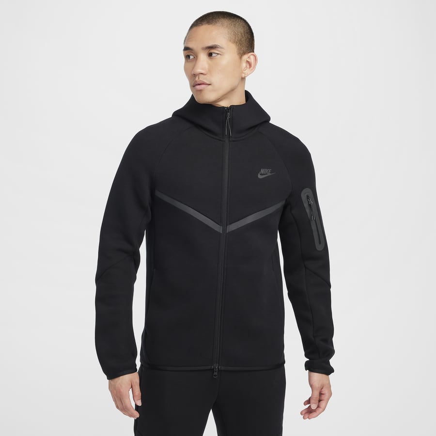 nike fleece zip up