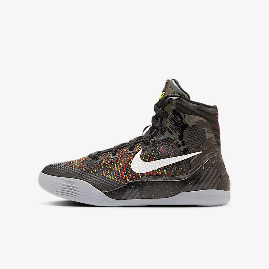 ★Nike Kobe 9 Elite High Protro What the Kobe_Big Kids★ Kobe IX Elite High Protro 'What the Kobe?' (FZ7335-101