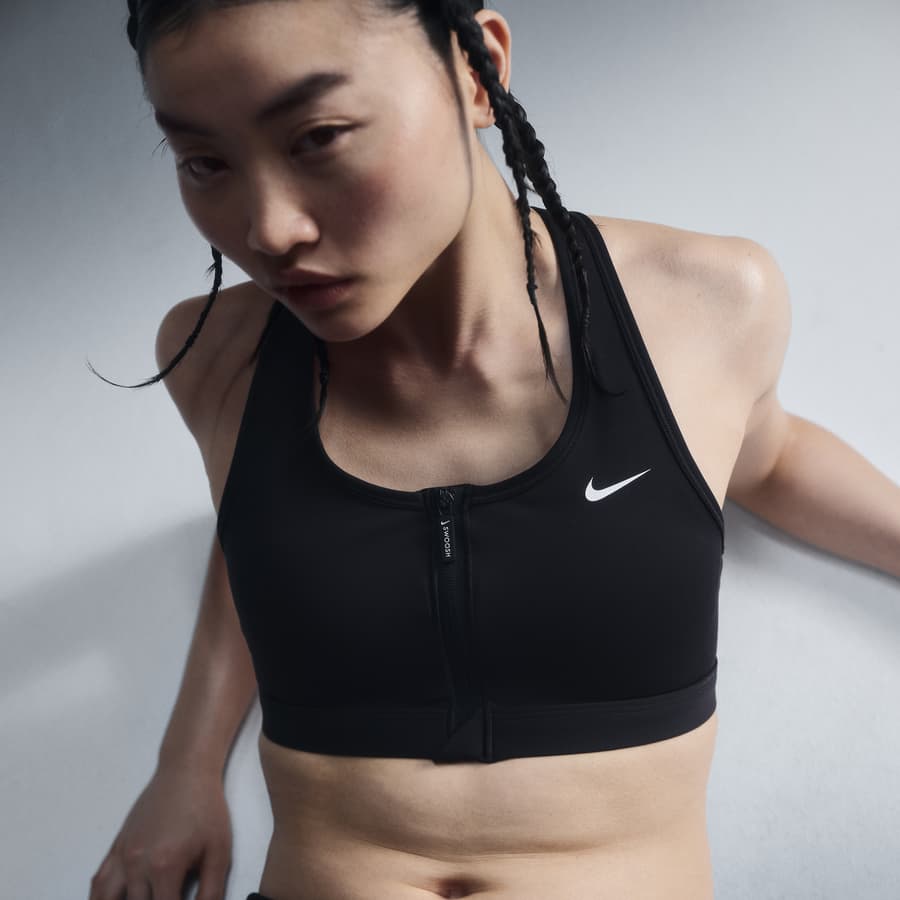 De juiste maat voor je Nike sport bh. Nike BE