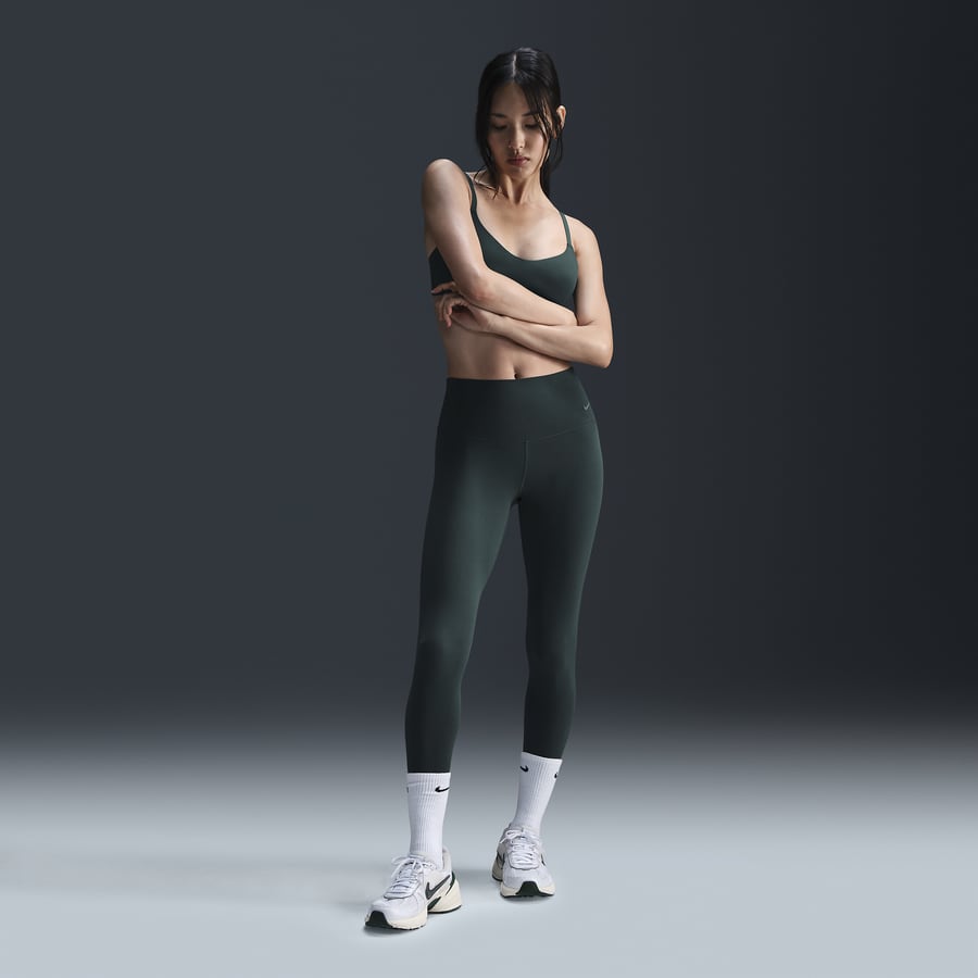 Tan nike leggings online