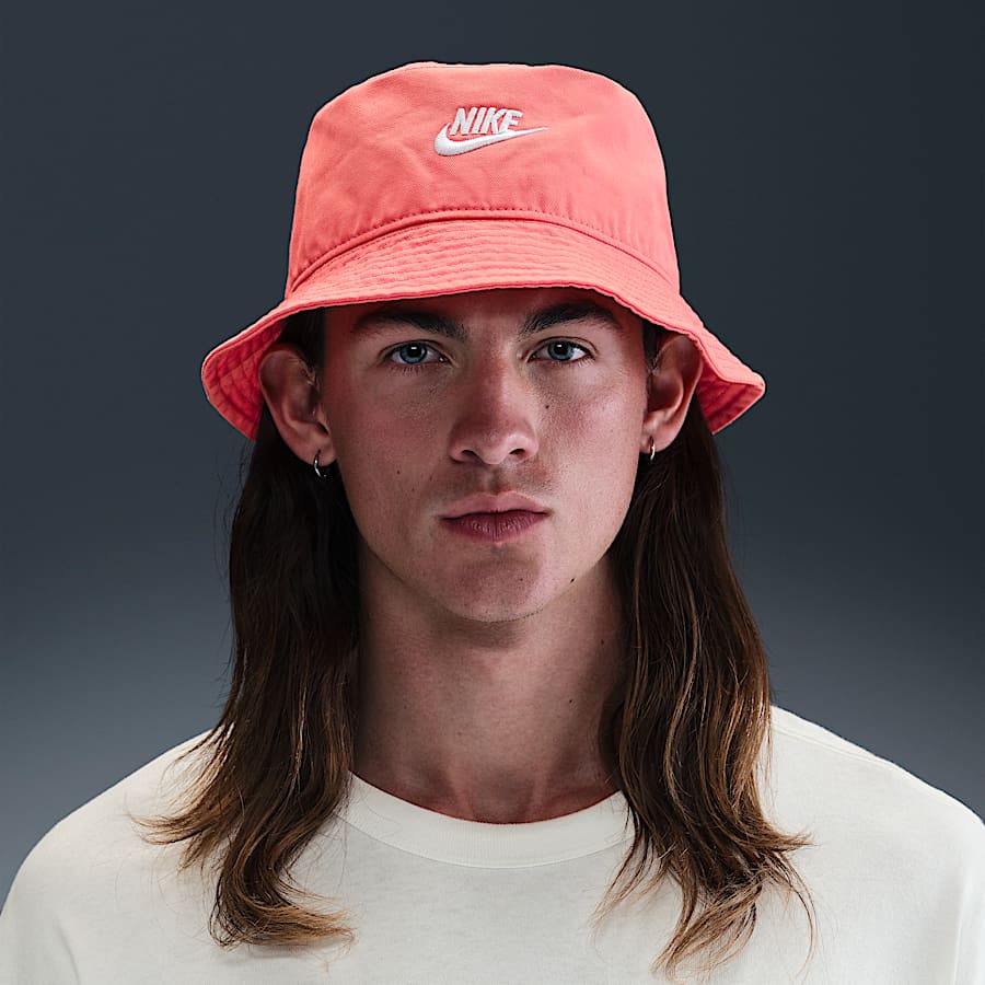 nike french terry bucket hat