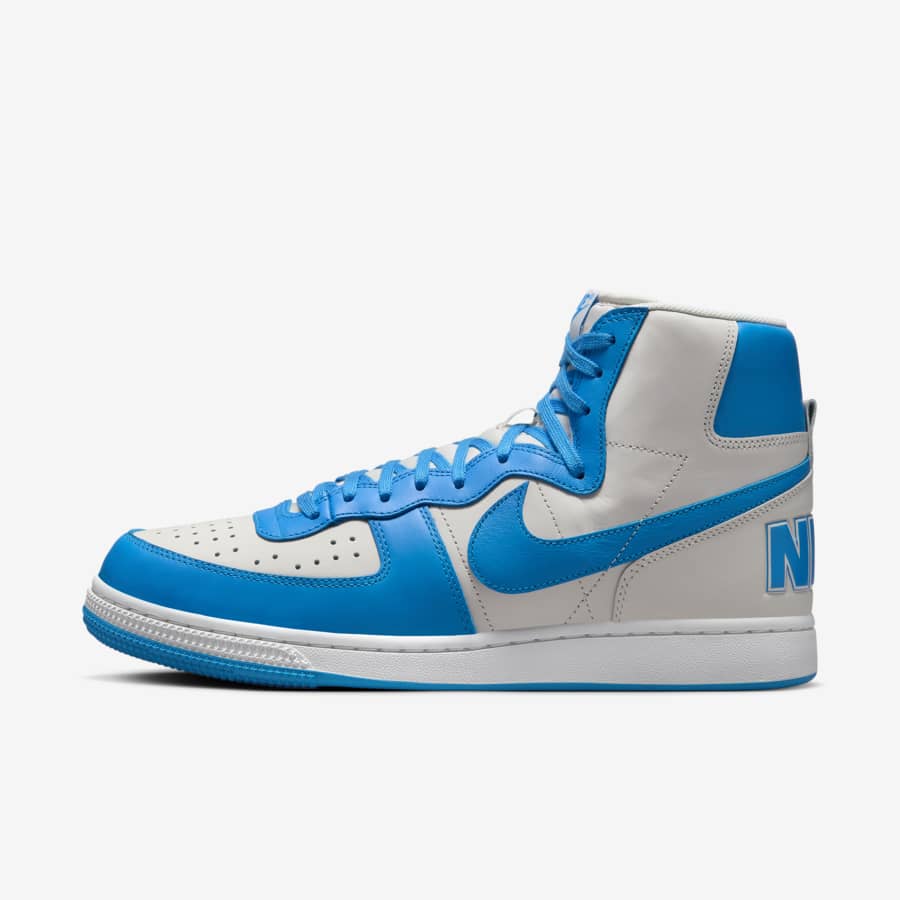 Teal nike high tops hotsell
