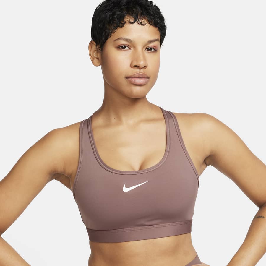 Nike Swoosh Medium-Support Women's Padded Graphic Sports Bra. Nike SI