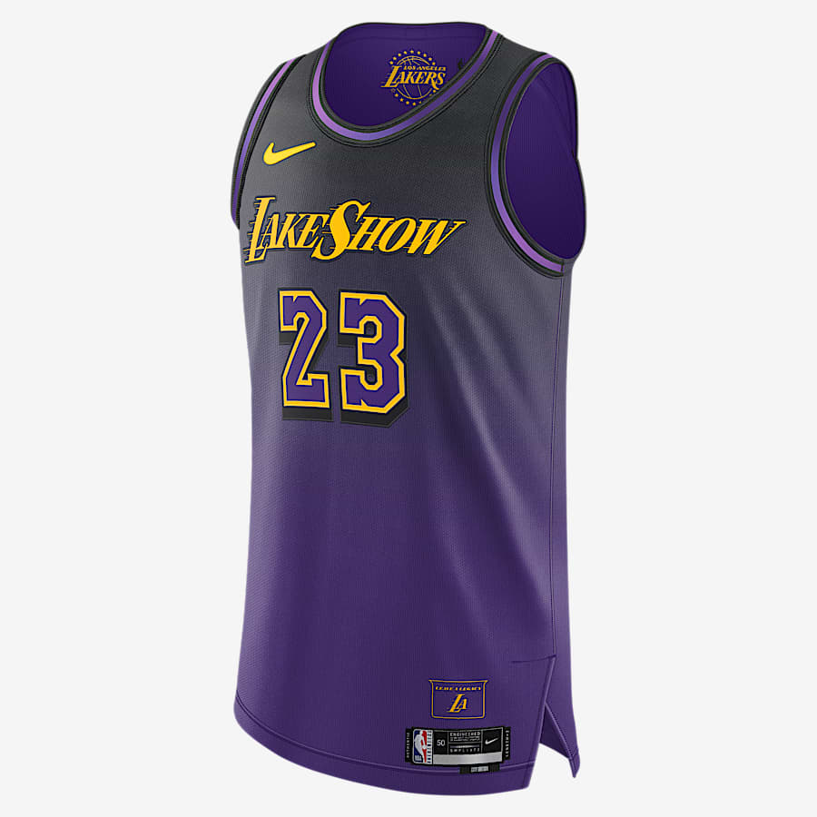 NBA Lebron James Lakers ユニフォーム ナイキ L LeBron James Los Angeles Lakers 2024/25 City Edition Men's