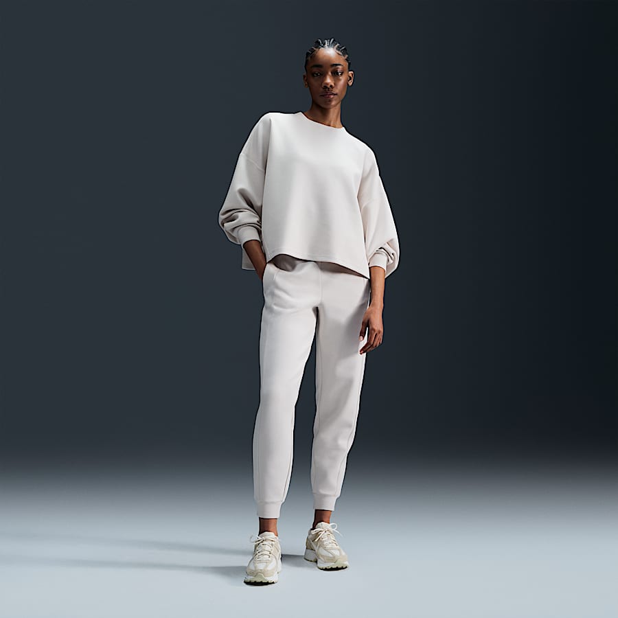 Ensemble Survêtement Femme 2 Pièces - Haut Manches Longues Et Pantalon Large Taille Haute, Doux Et élégant Pour Le Sport Ou Le Quotidien