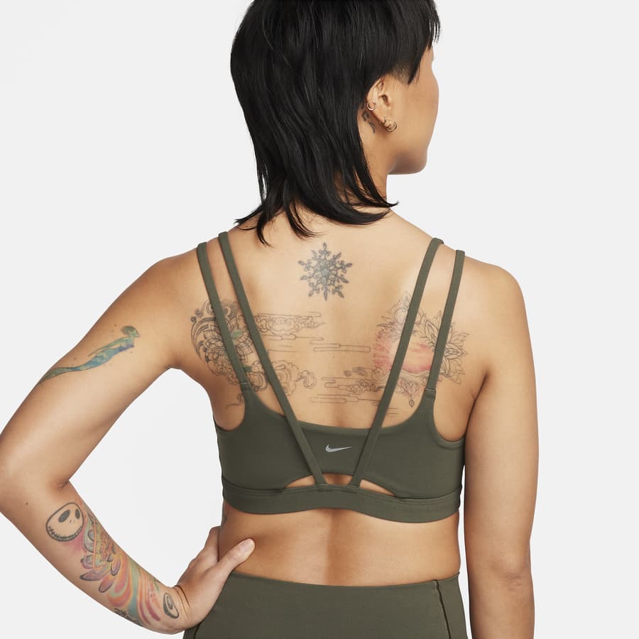 Buy NanoEdge Longline Sports Bras for Women Seamless Padded Yoga