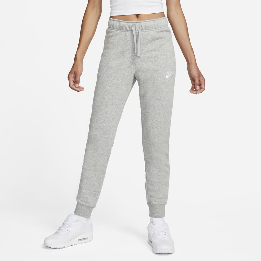 Nike grey tracksuit bottoms womens 2025