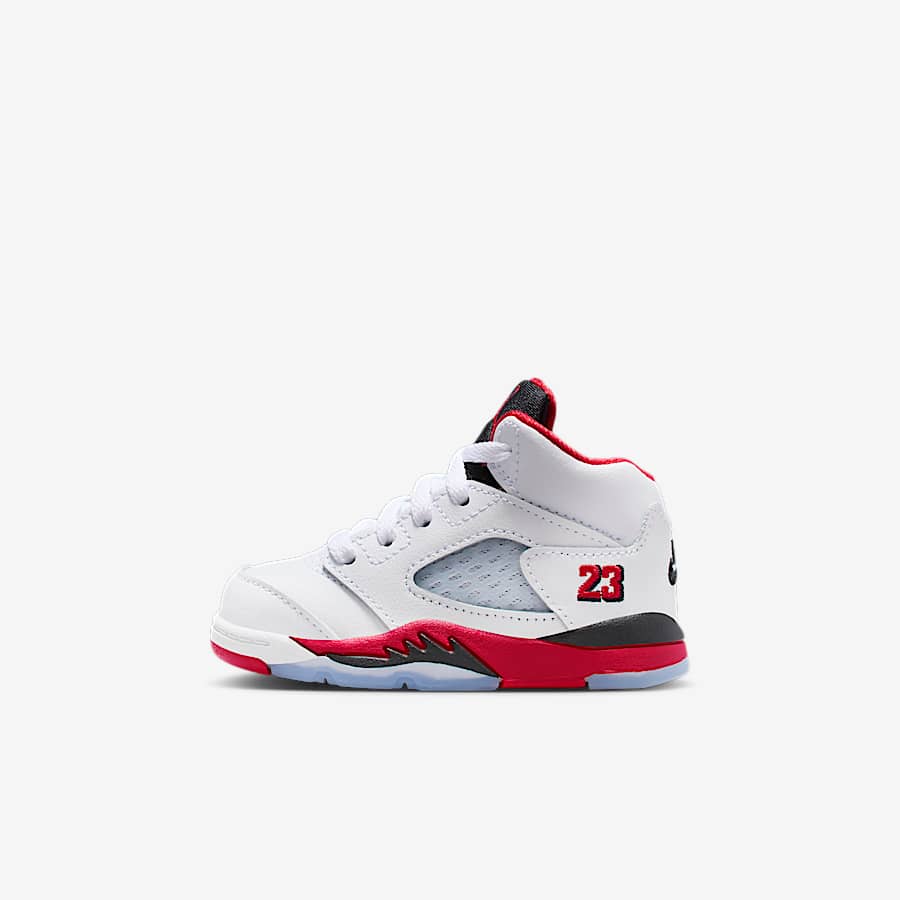 Nike Air Jordan 5 ホワイト/レッド 1月26日発売予定】 ナイキ エアジョーダン5 レトロ ホワイト