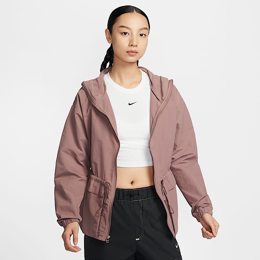 Nike フード付きジャケット Sサイズ NIKE フード付きジャケット 140 ブラック - メルカリ