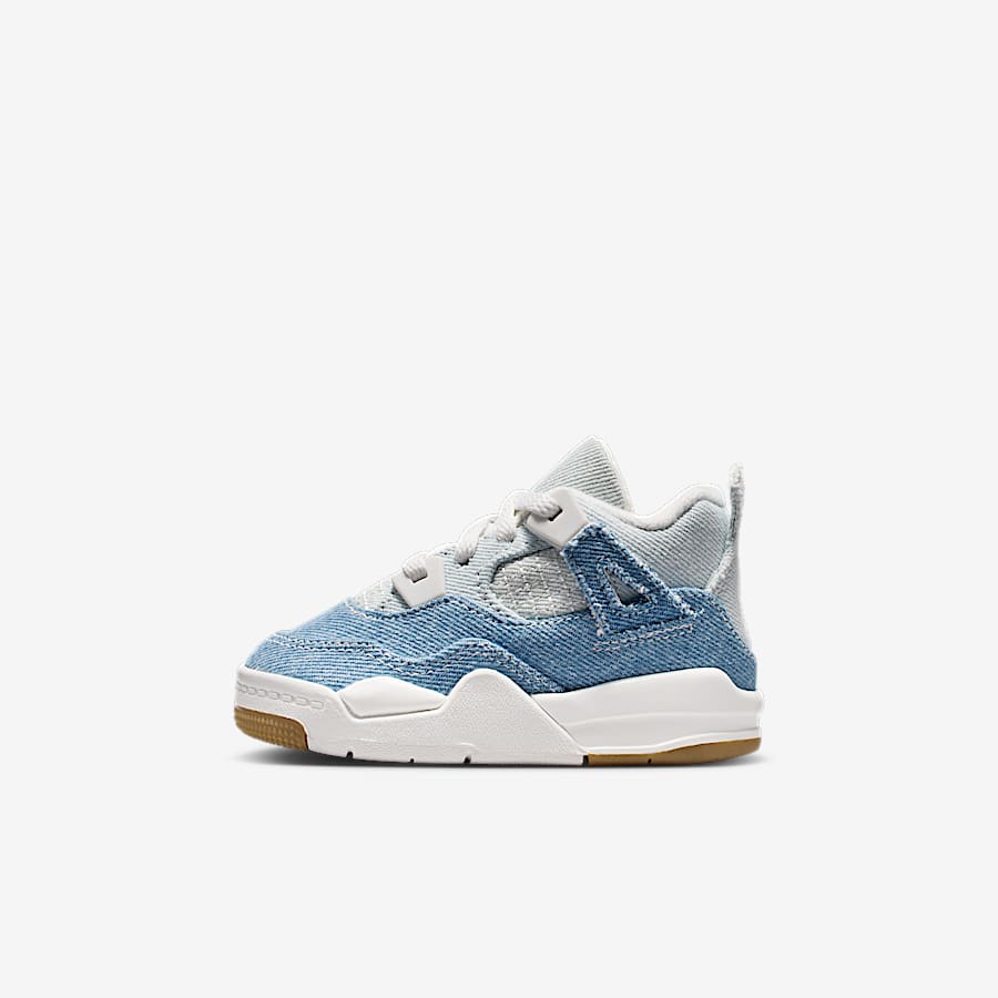 Nike Air Jordan 4 Retro ホワイト/ブルー 国内1月10日発売予定】 ナイキ エアジョーダン4 レトロ LS