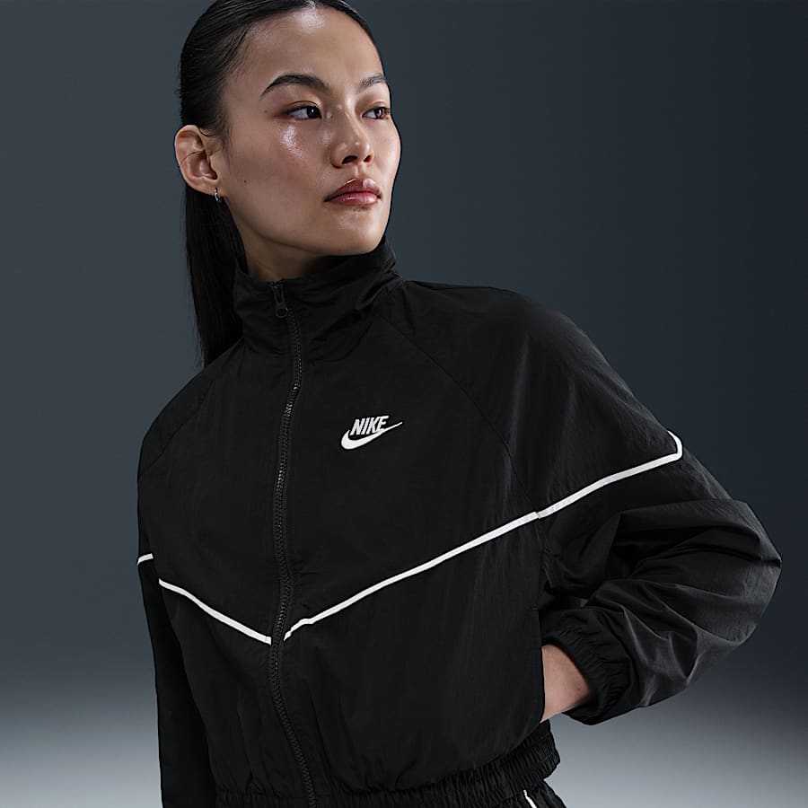 nike warm up jacket women's