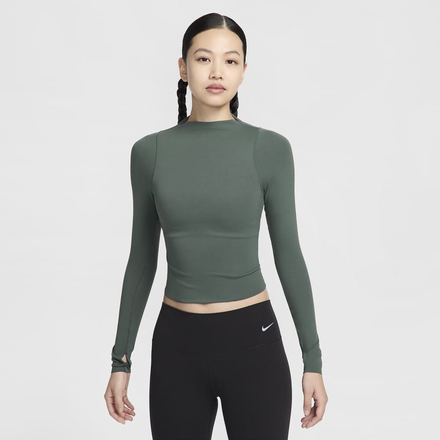 Nike long sleeve workout shirts best sale