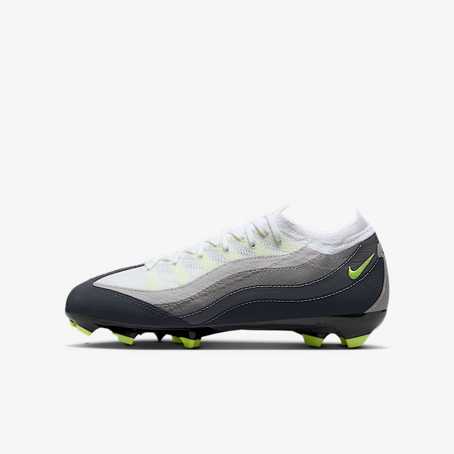nike mercurial 95 white grey orange
