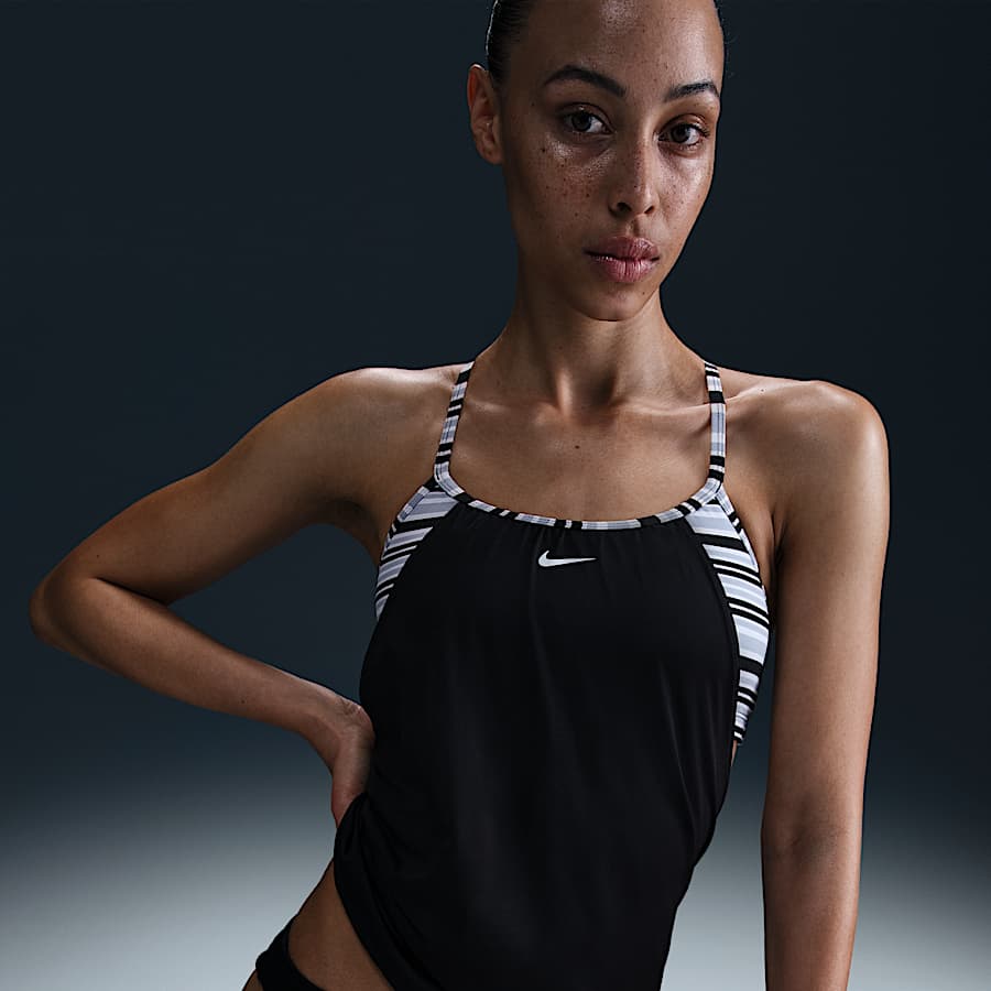 nike halter swim top