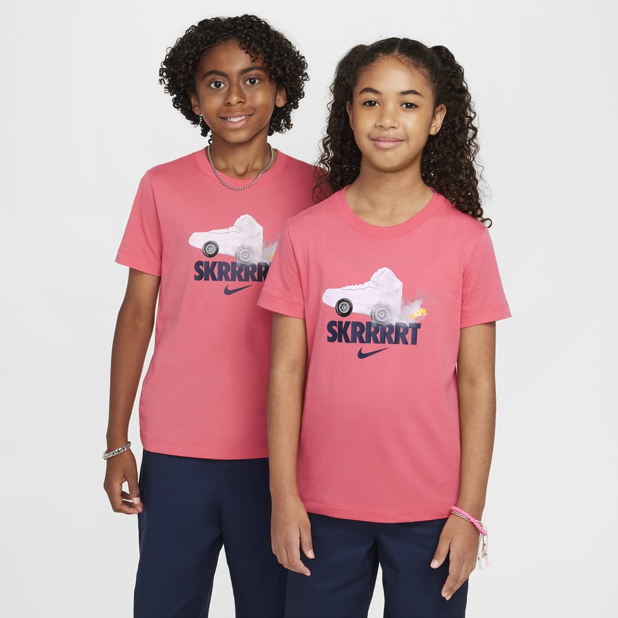 Las mejores playeras con grafico Nike para nina. Nike MX