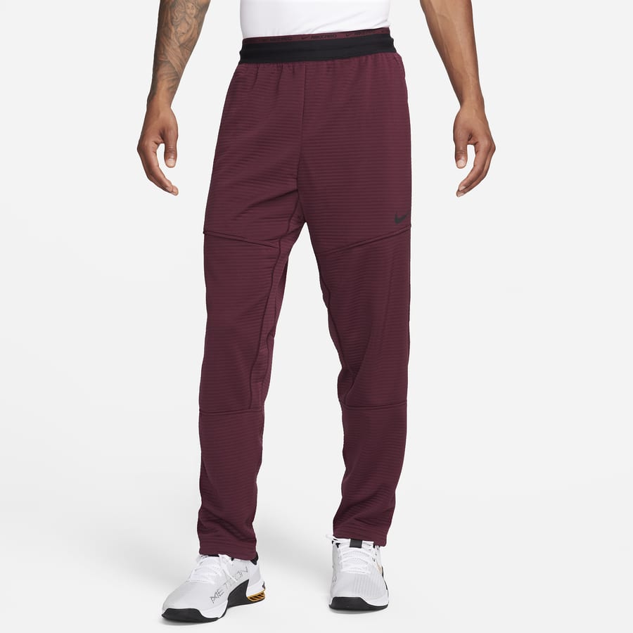Nike tech hotsell fleece pants burgundy
