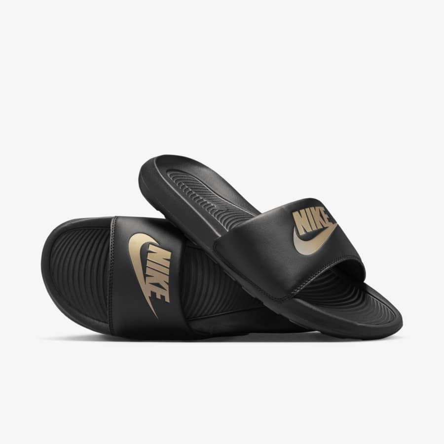 Clean nike slides hot sale
