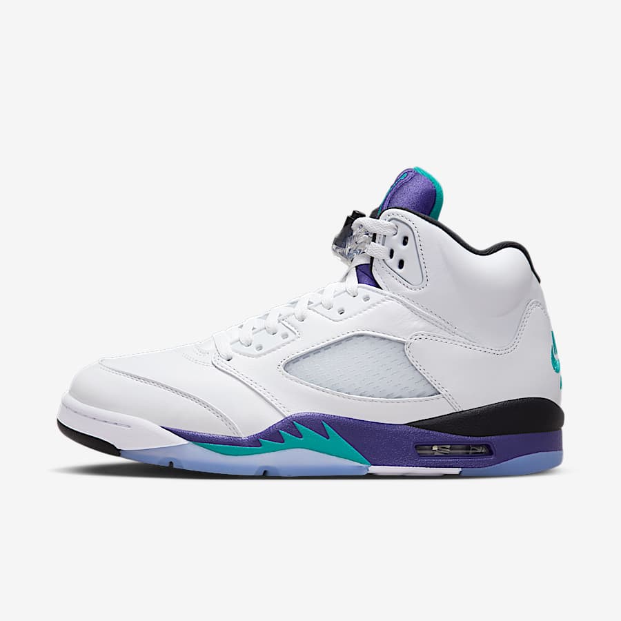 Air Jordan 5 ホワイト/マルチカラー
