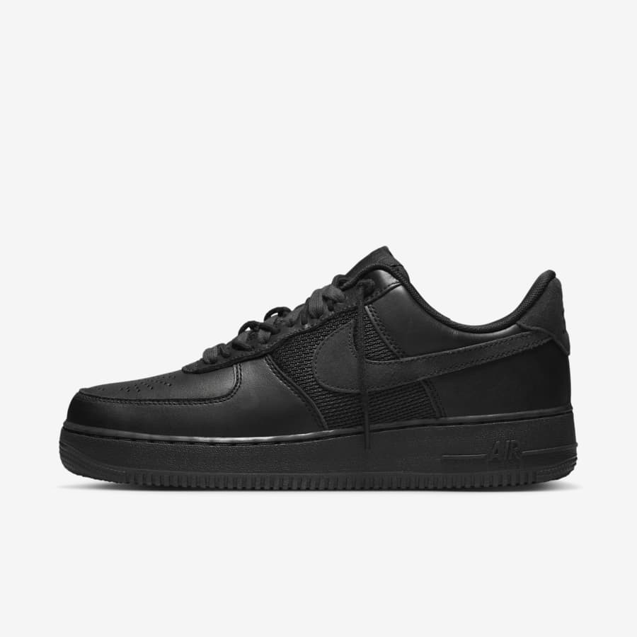 Nike air force plataforma negras best sale