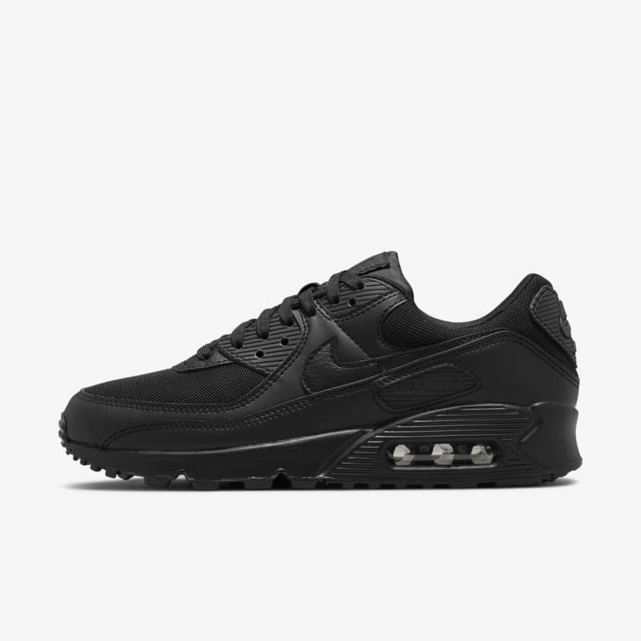 New black sales nike sneakers