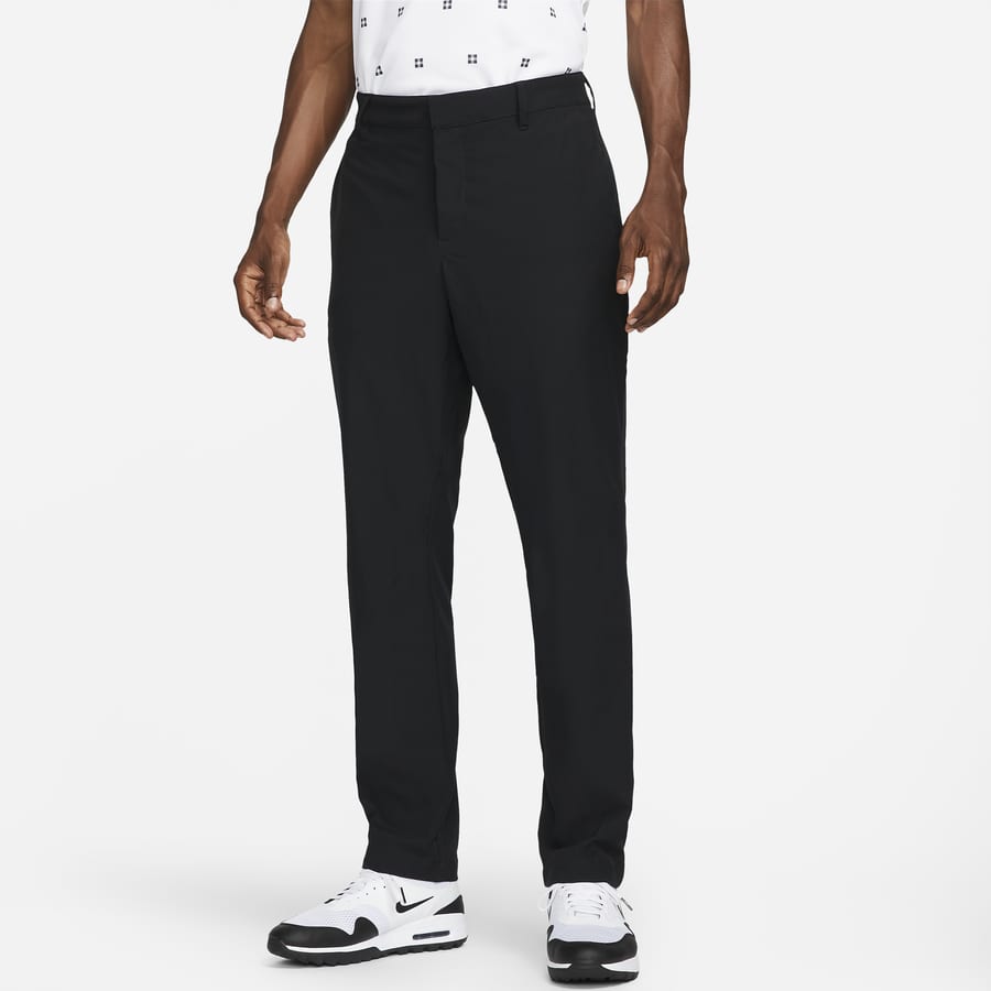 Nike gold golf pants sales