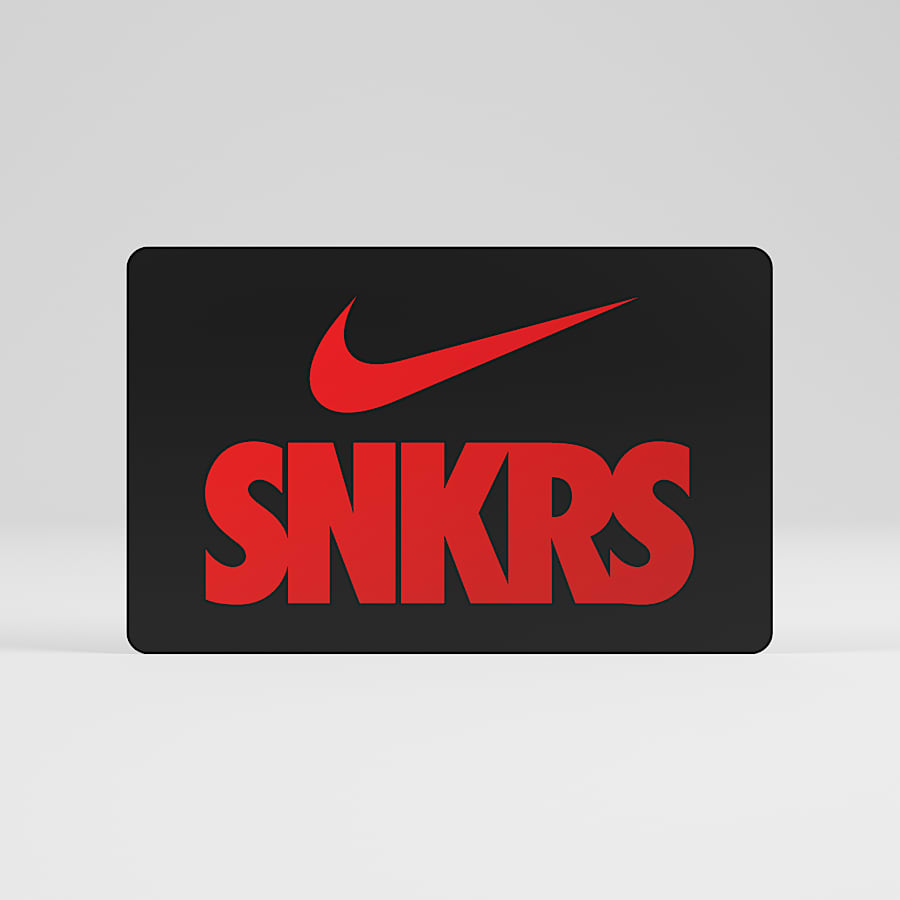 can you use nike gift card on snkrs