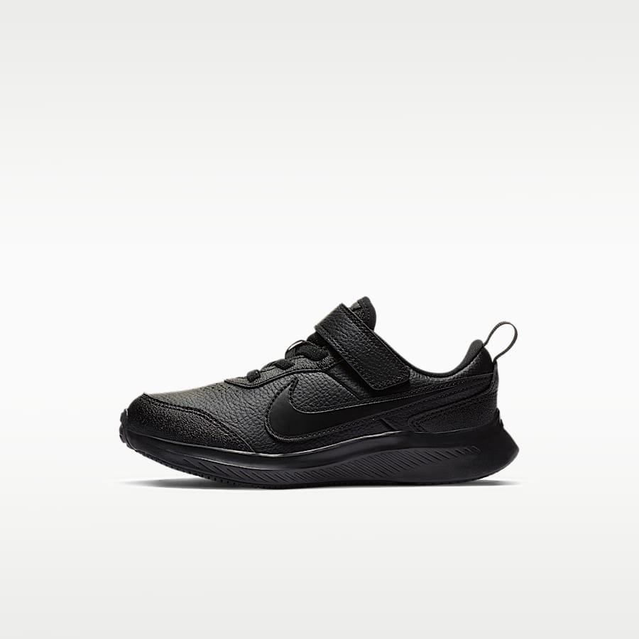 nike black shoes without laces