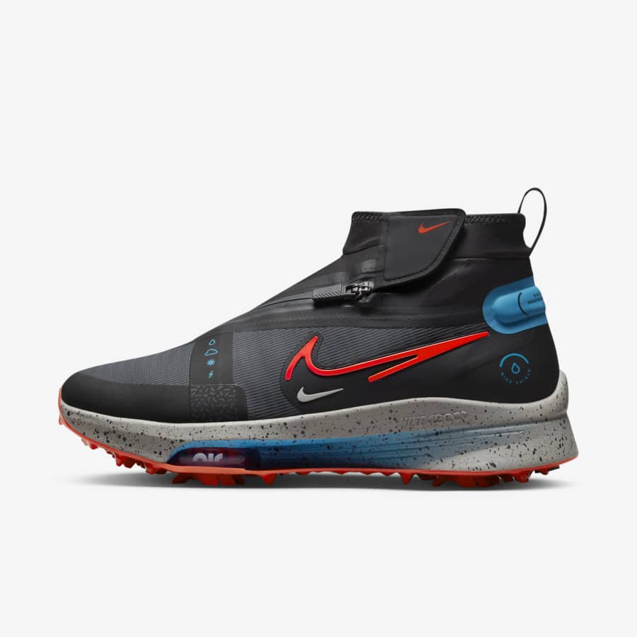 Los calzados de golf de Nike tracción, y comodidad. Nike