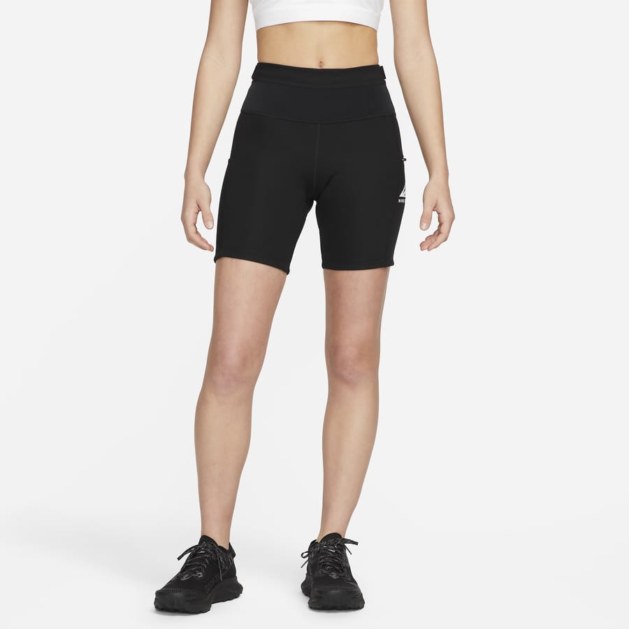 nike womens long shorts