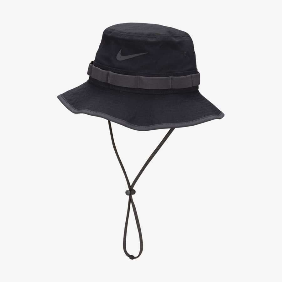 Nike Dri-Fit Apex Bucket Hat, Men's, Medium, Black