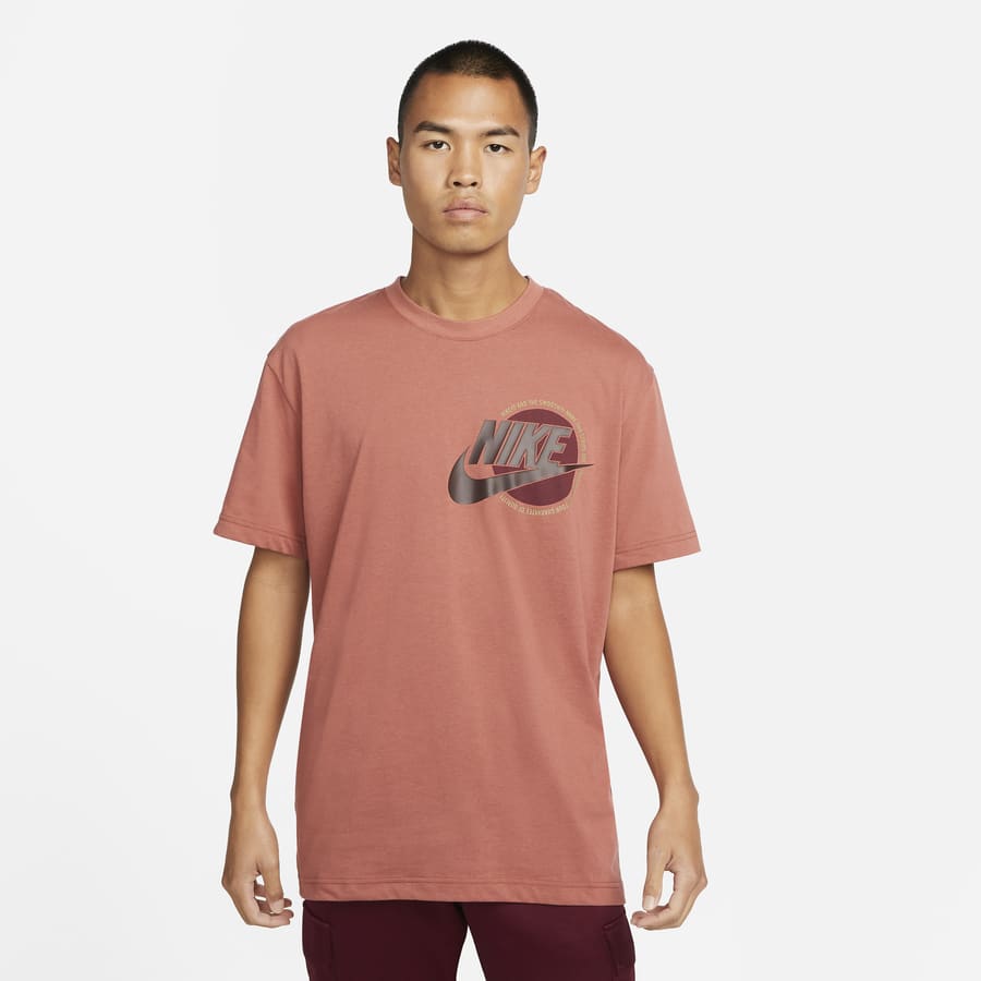 Mens nike coral t shirt Clearance