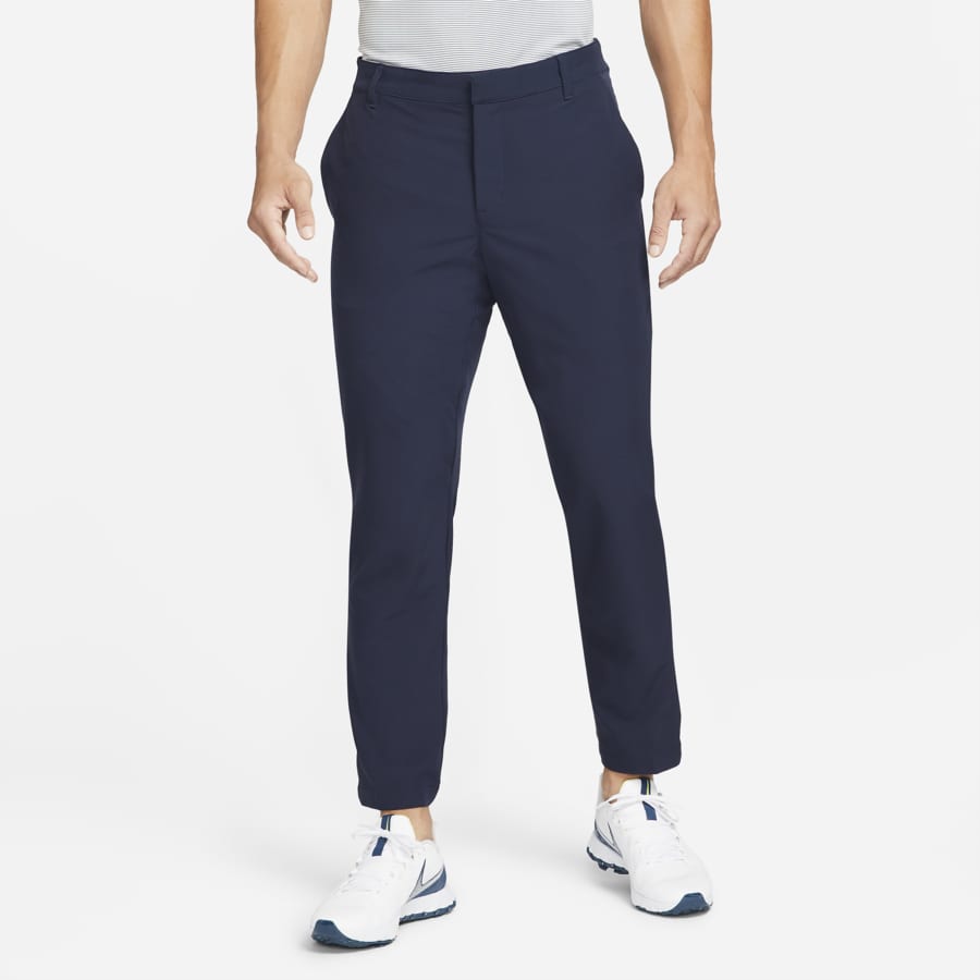 nike golf trousers blue