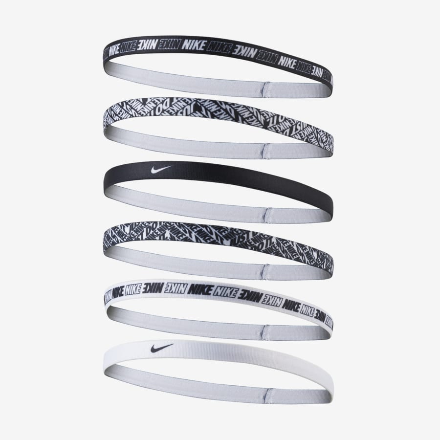Las bandas para el cabello de Nike