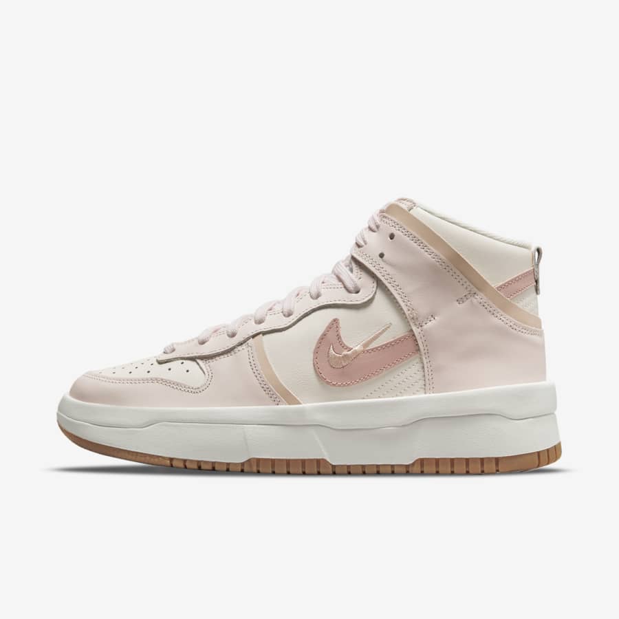 pink nike platform shoes