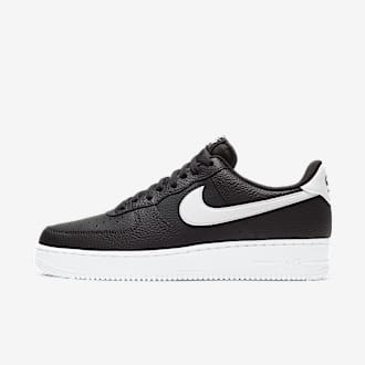 nike af1 black and white reflectives lv8