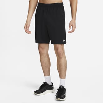 nike big check shorts