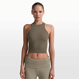 nike performance yoga luxe crop tank