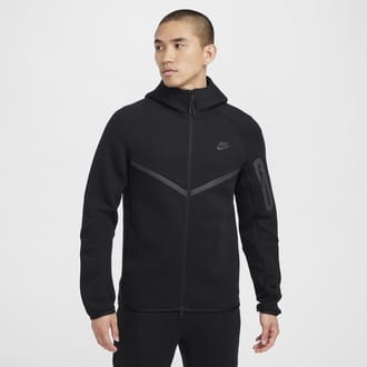 NIKE アウター ブラック フルジップ パーカー 160cm NIKE 新品 FULL ZIP PARKA ナイキ フルジップ パーカー ブラック