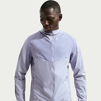 nike running overhead jacket
