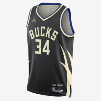 Giannis Antetokounmpo Milwaukee Bucks 2023 All-Star Edition Older Kids'  (Boys') Jordan Dri-FIT NBA Swingman Jersey. Nike LU