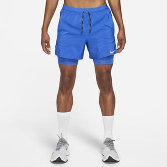 Nike Youth Miami Heat Blue Heatup Swingman Shorts