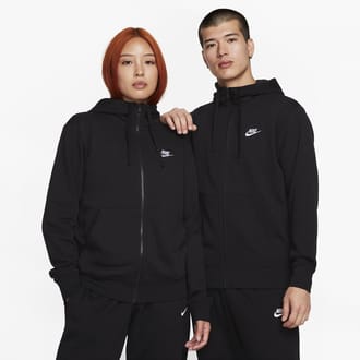 Nike ブラック ジップアップ パーカー 中古・古着通販】NIKE (ナイキ) ジップパーカー ブラック サイズ