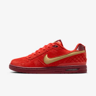 nike red skate shoes