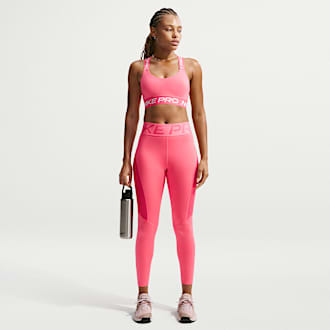 nike pink activewear