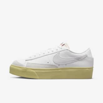 nike low top white sneakers