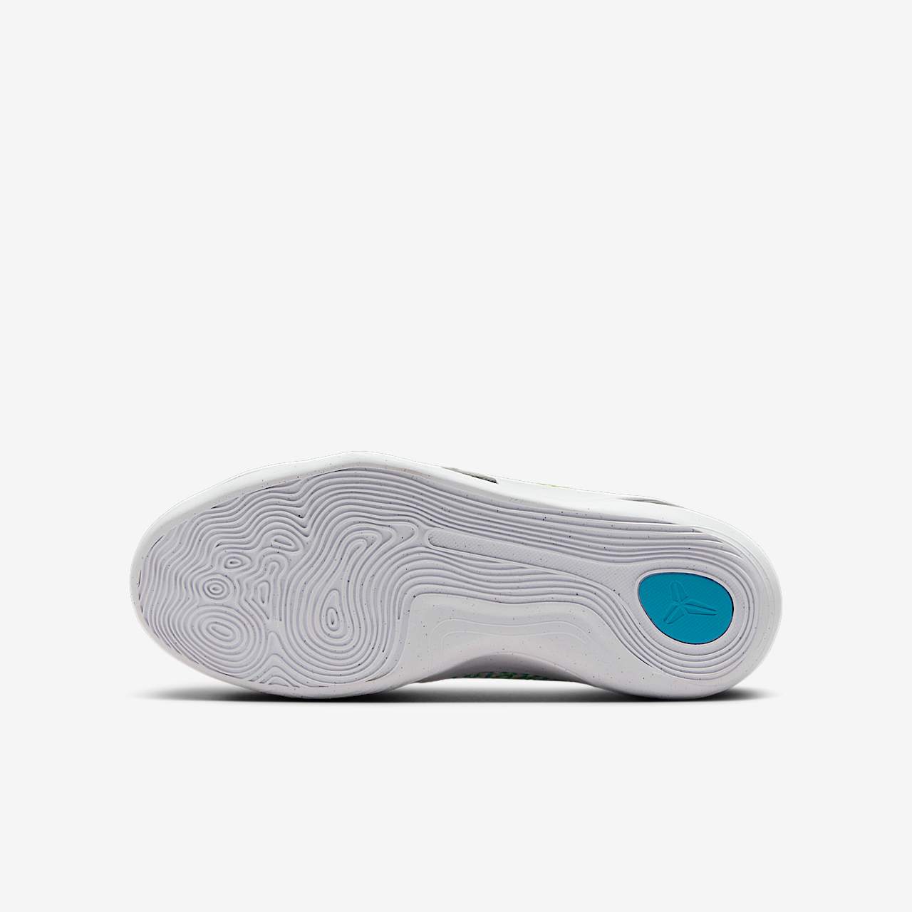 Nike Kobe sneaker Wit/Zwart/Chlorine Blue