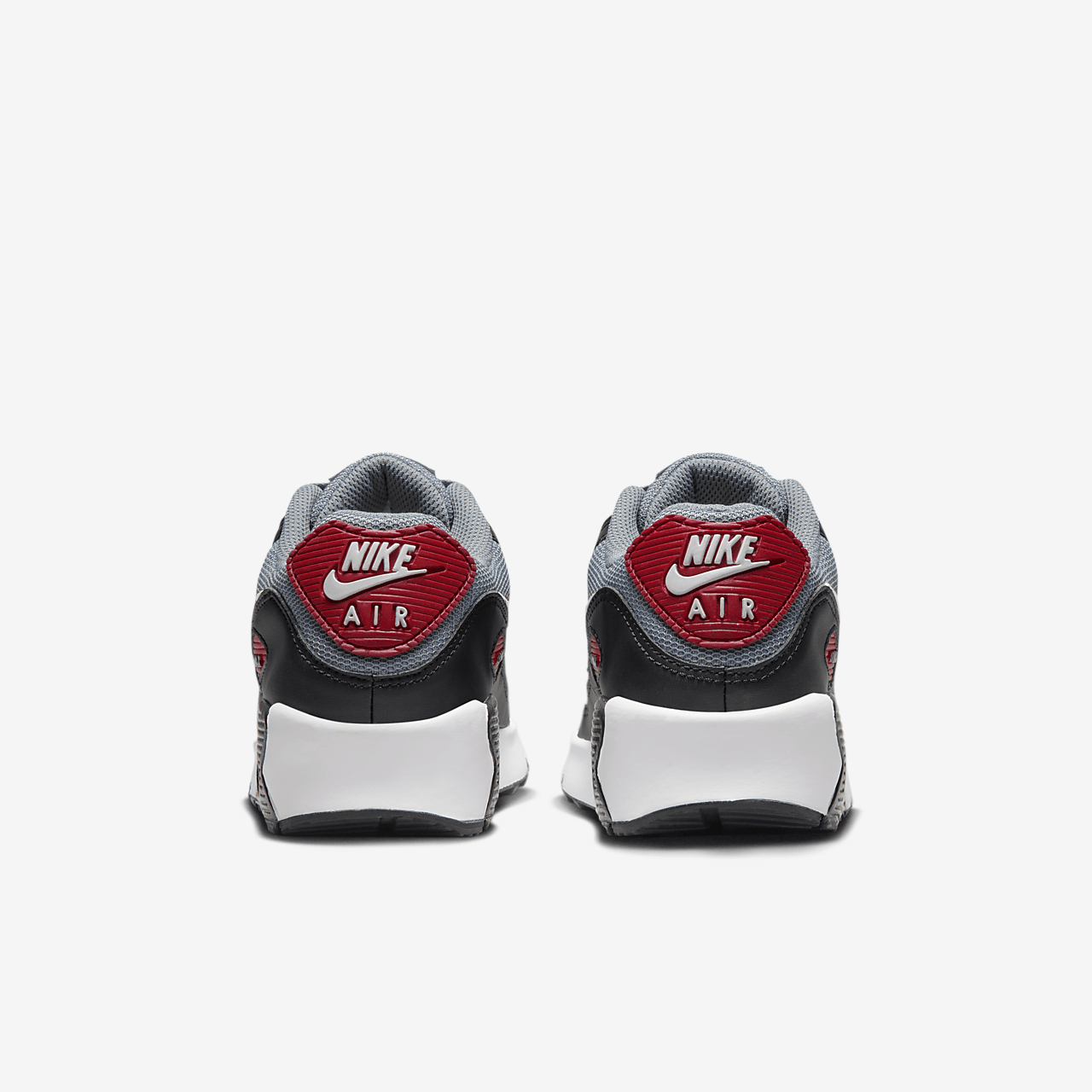 Nike Air max 90 sneaker Zwart/Cool Grey/Gym Red/Wit
