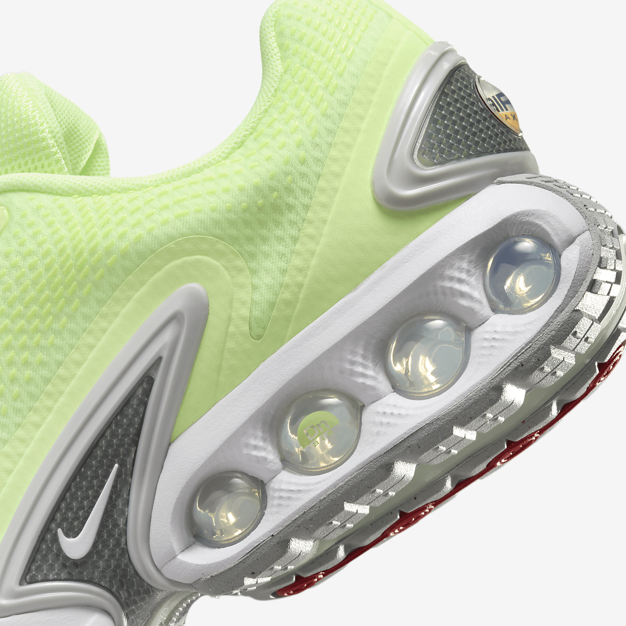 Nike Air Max DN sneaker Barely Volt/Metallic Silver/Wit/Wit