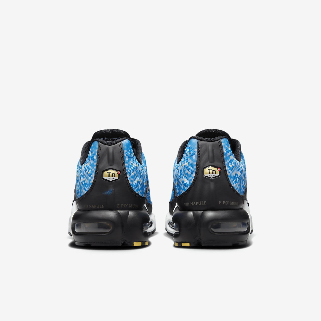 Nike Air Max Plus sneaker Light Photo Blue/Wit/Metallic Gold/Zwart